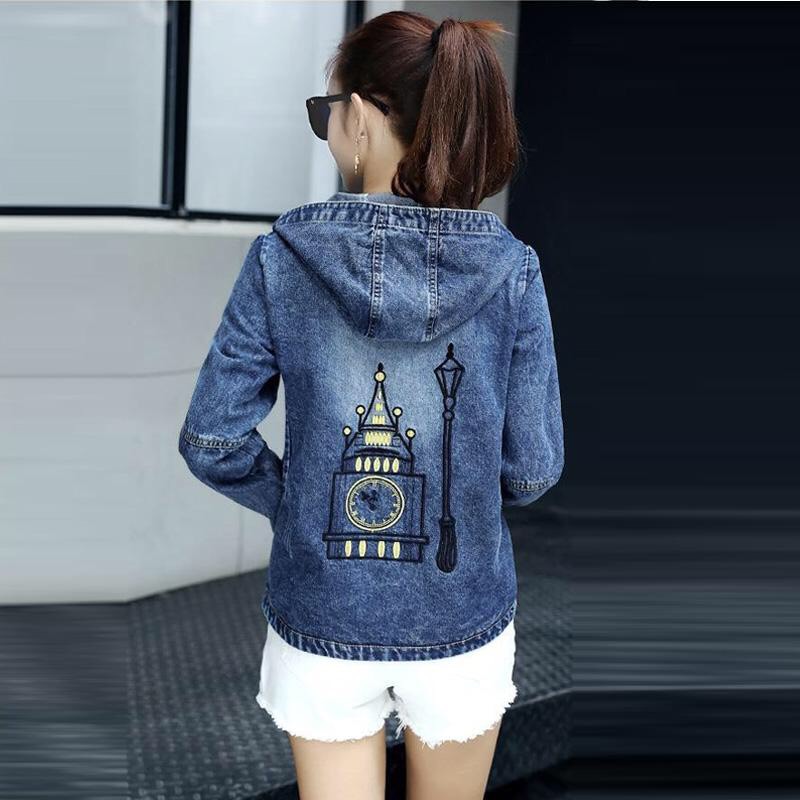 ÁO KHOÁC JEAN IN THÁP ĐỒNG HỒ BIG BEN - NJ3838